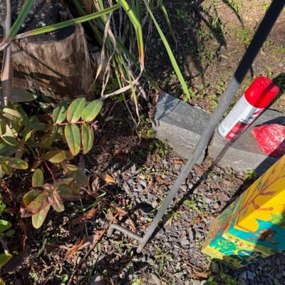 OUTDOOR YARD DECOR RED!