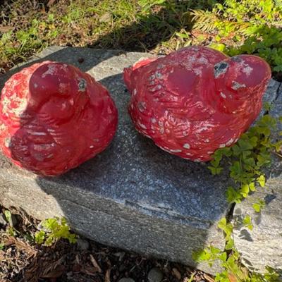 OUTDOOR YARD DECOR RED!