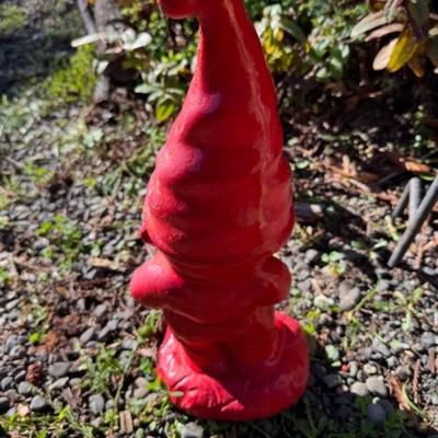 OUTDOOR YARD DECOR RED!