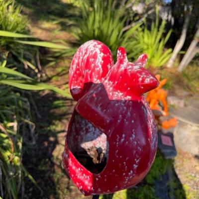 OUTDOOR YARD DECOR RED!