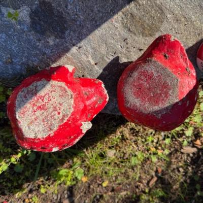 OUTDOOR YARD DECOR RED!