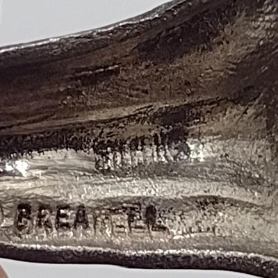 Vintage J.H. Breakell Sterling Silver Broccoli Design Brooch- Approx Total Weight 13.43 Grams (#26)