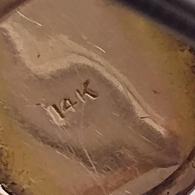 14 Karat Yellow Gold Jewelry- Broken/Incomplete- Approx Total Weight 5.13 Grams (#27)