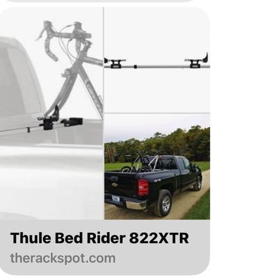THULE LOCKING TRUCK BED BIKE RACK