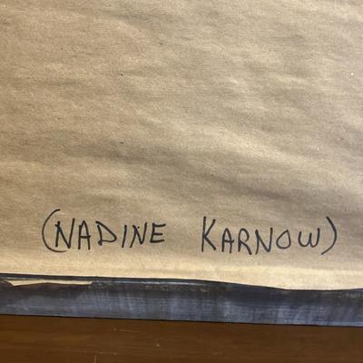 Original Watercolor Painting by Nadine Karnow (1942-2009)