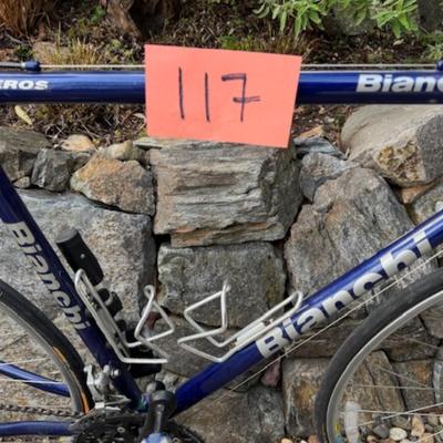 BIANCHI BIKE AND PUMP