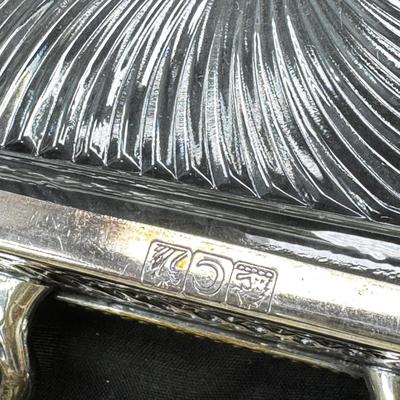Silver plate, Crystal Antique Timor collectible