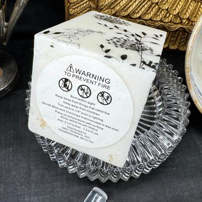 Silver plate, Crystal Antique Timor collectible