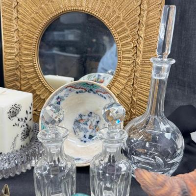 Silver plate, Crystal Antique Timor collectible