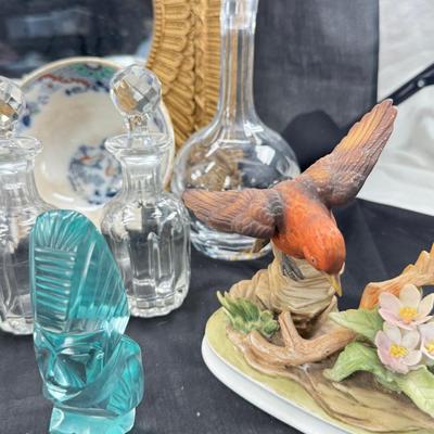 Silver plate, Crystal Antique Timor collectible