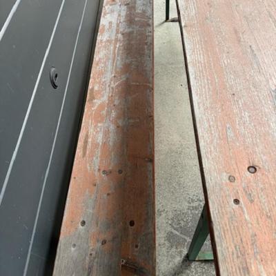 BIERGARTEN TABLE AND BENCHES