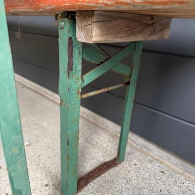 BIERGARTEN TABLE AND BENCHES