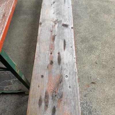 BIERGARTEN TABLE AND BENCHES