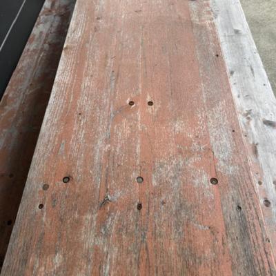 BIERGARTEN TABLE AND BENCHES