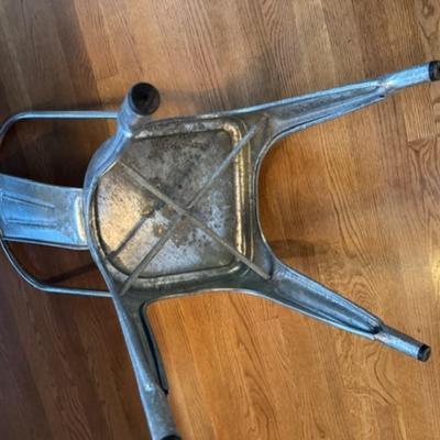 WEATHERED OAK DINING TABLE, BENCH AND CHAIRS