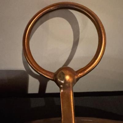 ANTHROPOLOGIE HOOP MIRROR