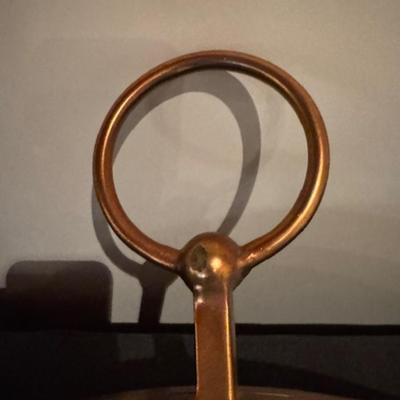 ANTHROPOLOGIE HOOP MIRROR