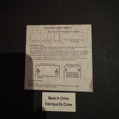 ANTHROPOLOGIE HOOP MIRROR