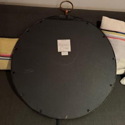ANTHROPOLOGIE HOOP MIRROR