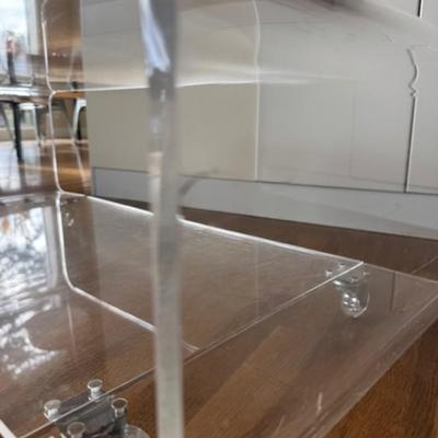 PEEKABOO MEDIA CONSOLE ON WHEELS