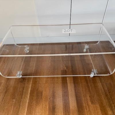 PEEKABOO MEDIA CONSOLE ON WHEELS