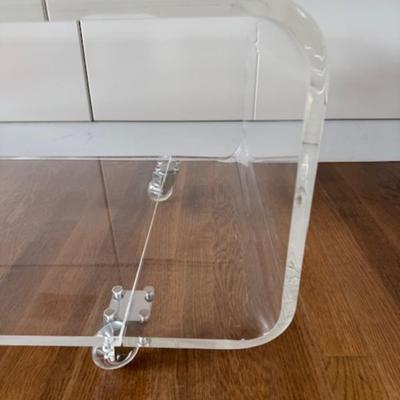 PEEKABOO MEDIA CONSOLE ON WHEELS