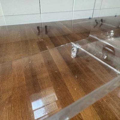 PEEKABOO MEDIA CONSOLE ON WHEELS