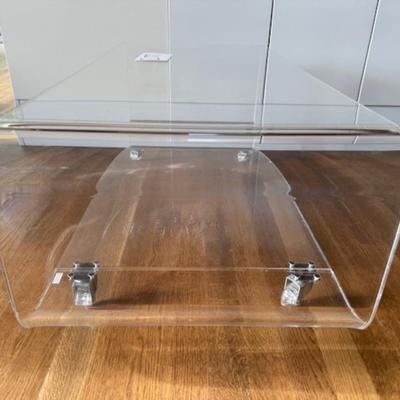 PEEKABOO MEDIA CONSOLE ON WHEELS