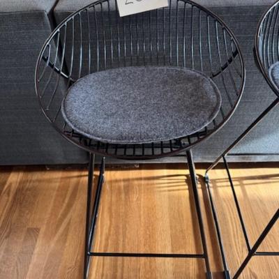 THREE COUNTER BAR STOOLS