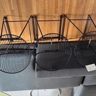 THREE COUNTER BAR STOOLS