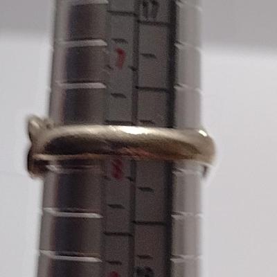 Sterling Silver Rings- Sizes 8 1/2 and 7 3/4- Approx Total Weight 21.42 Grams (#32)