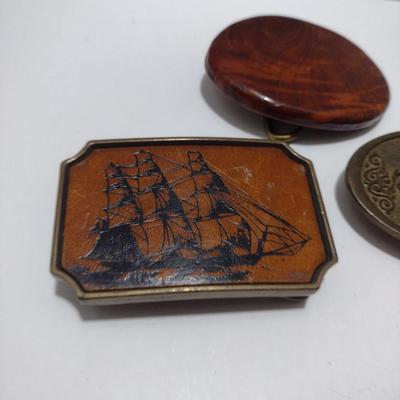 Collection of Belt Buckles (#36)