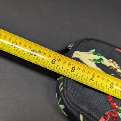 Fabric Makeup Bag Case Sequins Asian Japan