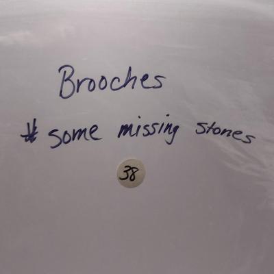 Collection of Brooches (#38)