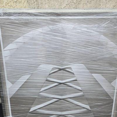 Large framed artwork