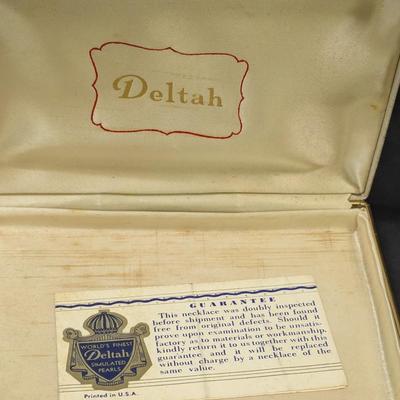 Deltah World's Finest Simulated Pearls Necklace