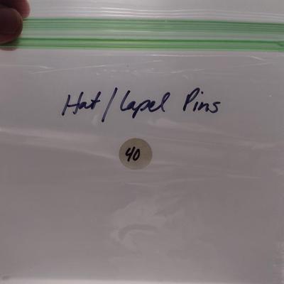 Collection of Hat/Lapel Pins (#40)