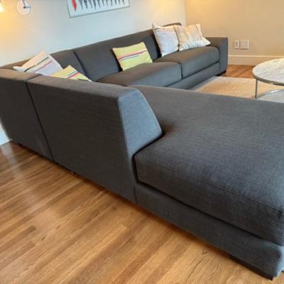 3-PIECE SECTIONAL CHARCOAL