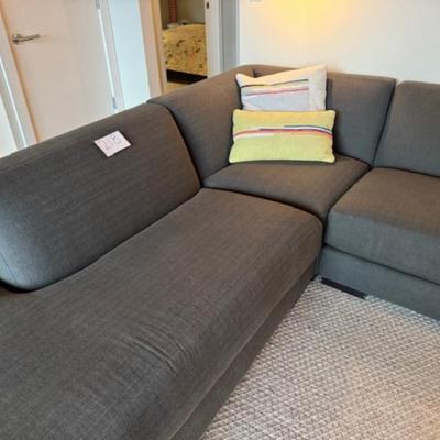 3-PIECE SECTIONAL CHARCOAL