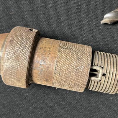 2 HAND CRANK BIT BRACES AND AUGER DRILL BITS