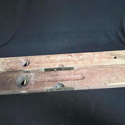 2 OLD STANLEY WOODEN LEVELS
