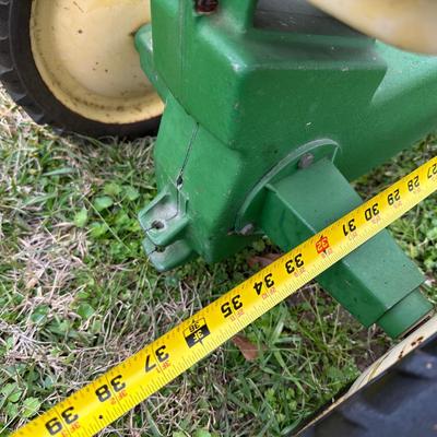 Vintage ERTL John Deere Pedal Tractor – Model 520 – Cast Metal