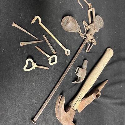 OLD TOOLS AND HARDWARE