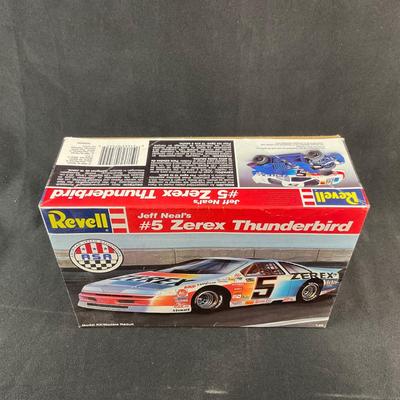 -133- 1:25 SCALE | Jeff Neal’s #5 Zerex Thunderbird Model Kit | Opened