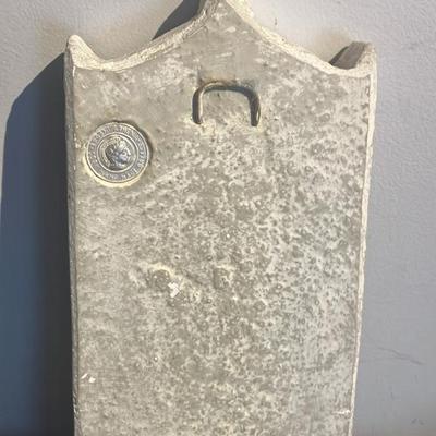 Ergani Athena Greek Classical Relief Plaque - Handmade Wall Art 13”h