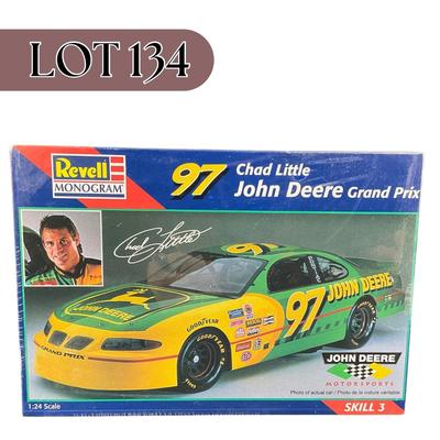 -134- 1:24 SCALE | #97 Chad Little John Deere Grand Prix Model Kit | Sealed