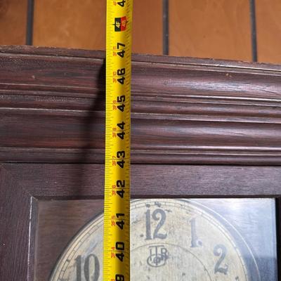 Working Antique International Time Recording Co. Time Clock – ITR IBM – Oak Case