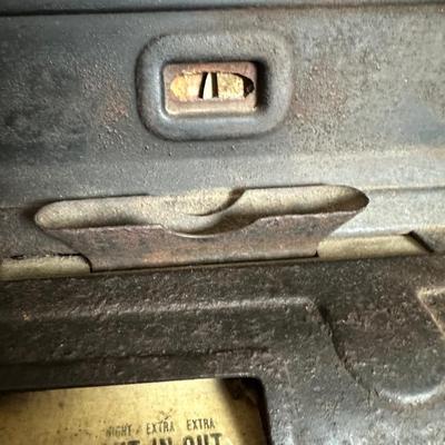 Working Antique International Time Recording Co. Time Clock – ITR IBM – Oak Case