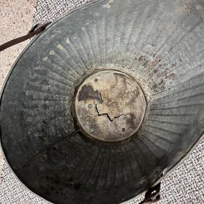 COAL BUCKET, 2 SHOVELS AND AN OLD GAS CAN