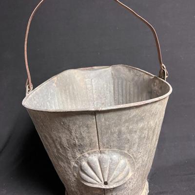 COAL BUCKET, 2 SHOVELS AND AN OLD GAS CAN